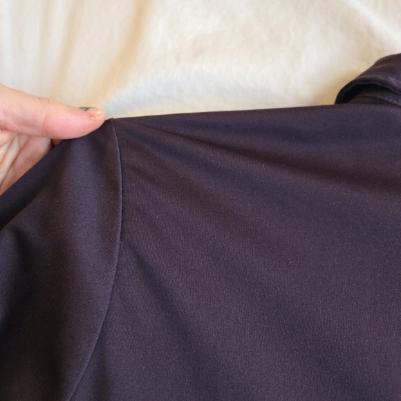 Venezia Women's Dark Royal Purple Button Down Shirt 18/20 - Picture 10 of 11